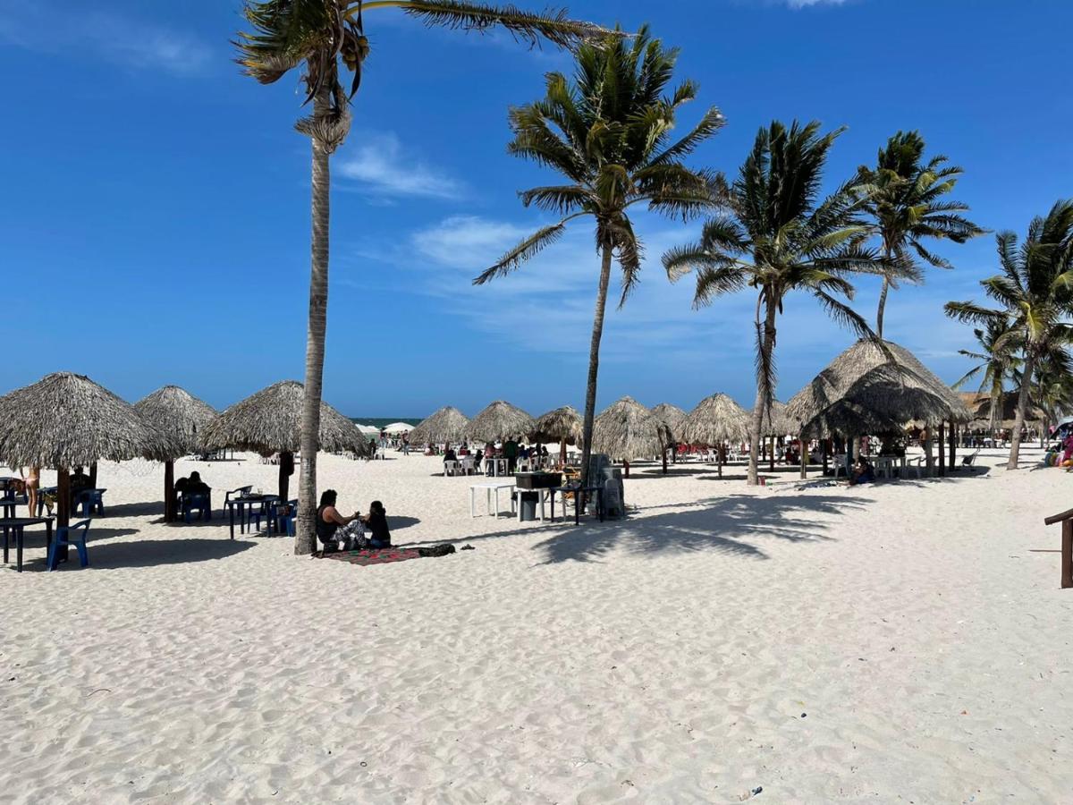 Pueblo Chicxulub Casa Con Piscina En Chixchulub A 100 M De La Playaヴィラ エクステリア 写真