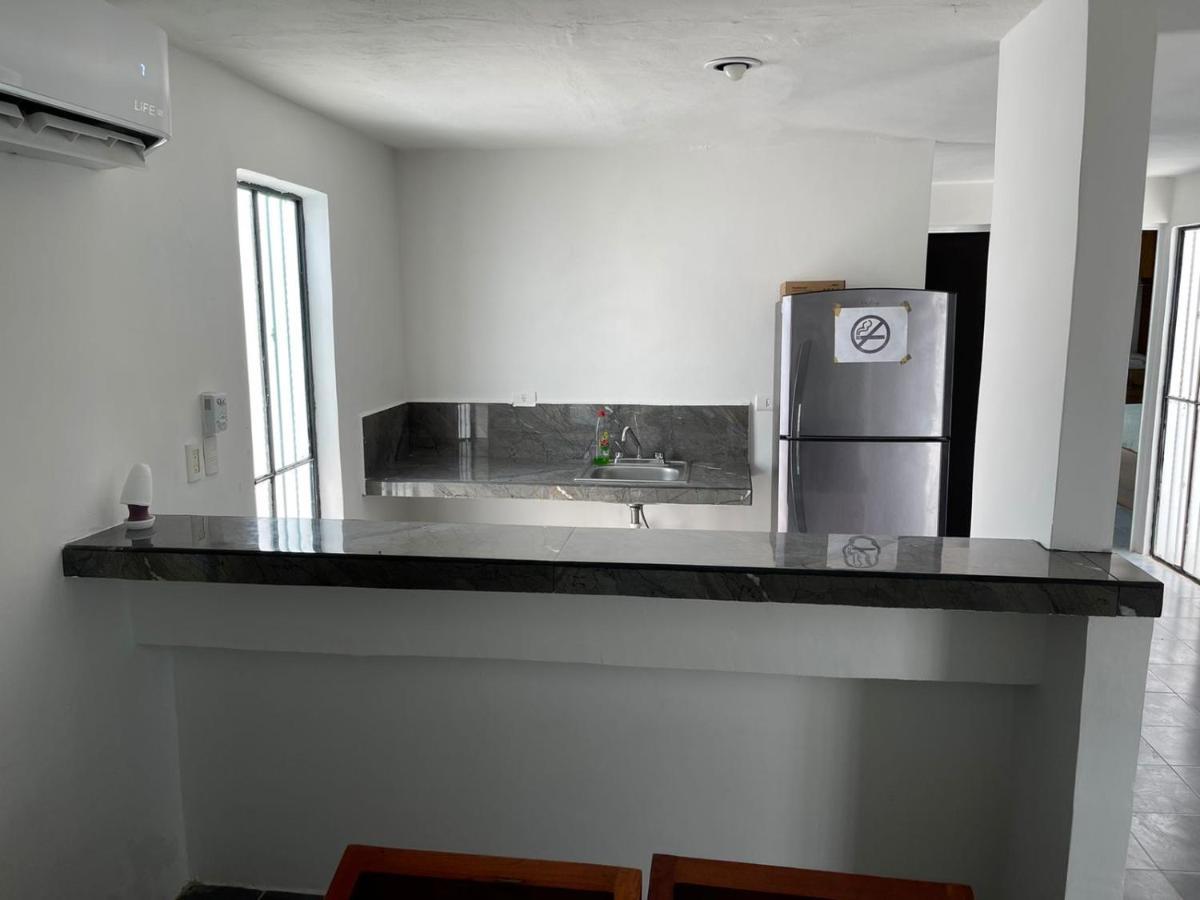 Pueblo Chicxulub Casa Con Piscina En Chixchulub A 100 M De La Playaヴィラ エクステリア 写真