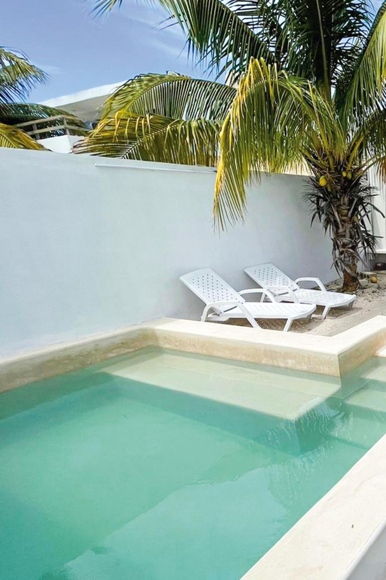 Pueblo Chicxulub Casa Con Piscina En Chixchulub A 100 M De La Playaヴィラ エクステリア 写真
