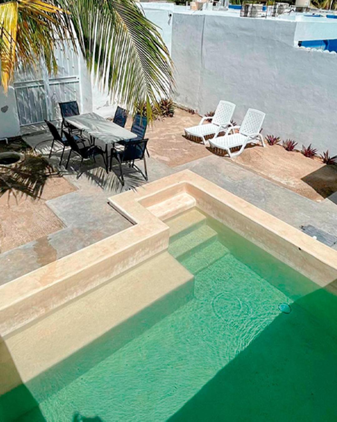 Pueblo Chicxulub Casa Con Piscina En Chixchulub A 100 M De La Playaヴィラ エクステリア 写真